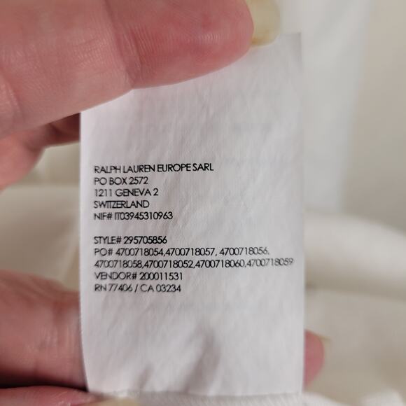 Club Monaco womens double breasted white linen gold button blazer jacket size 6 - Picture 7 of 11